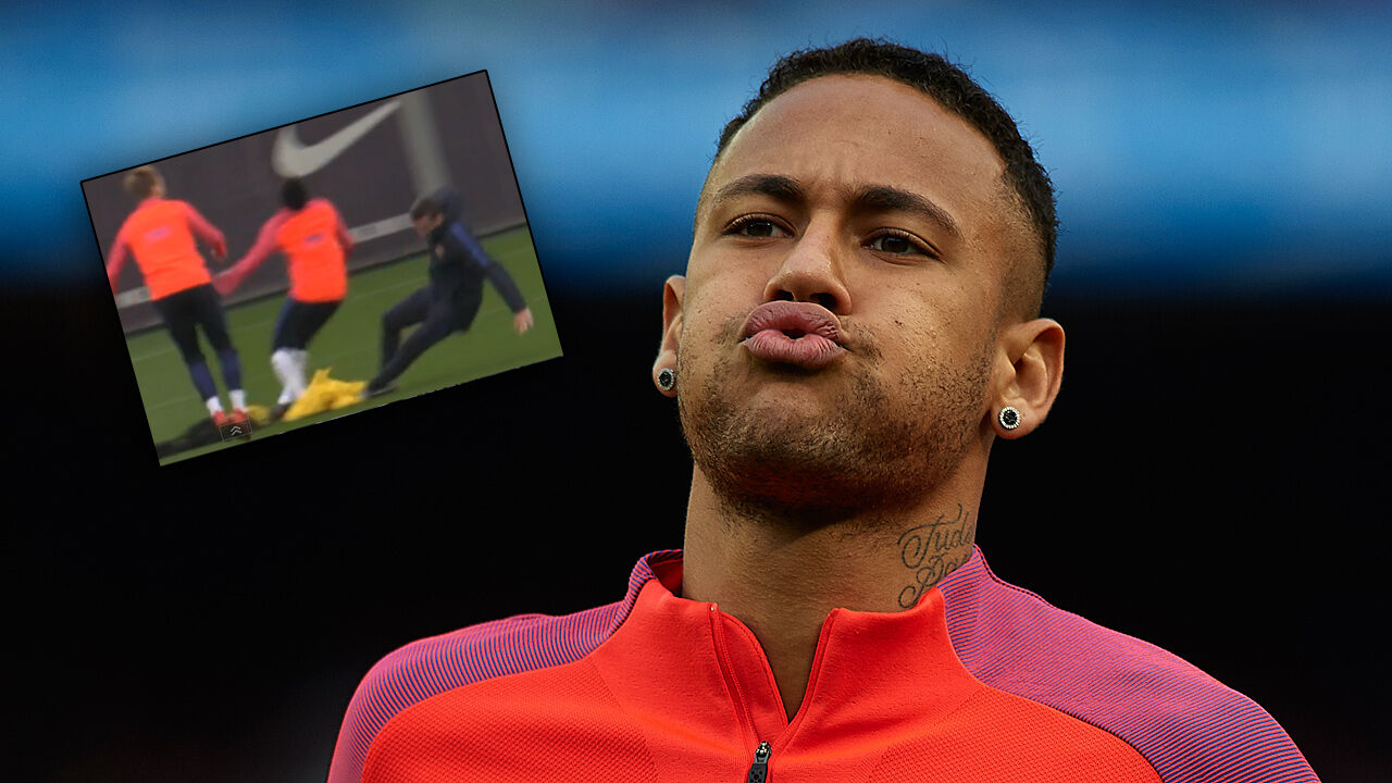 Im Training: Neymar räumt seinen Coach ab - LAOLA1.at