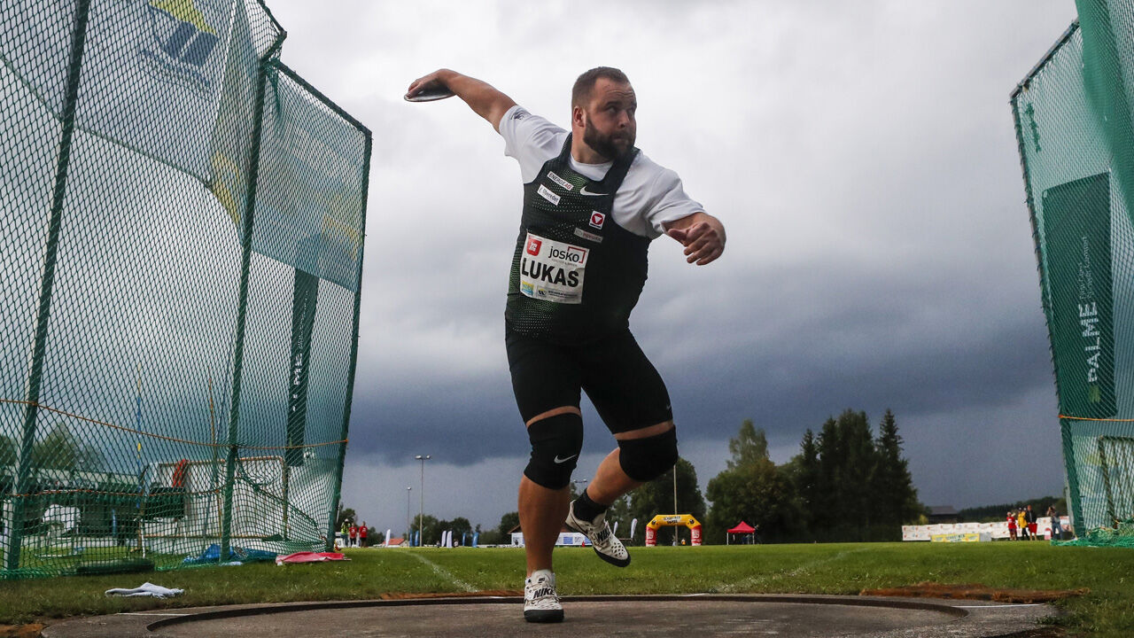 Diskus Ass Lukas Weißhaidinger gewinnt Heim Bewerb in Andorf