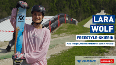Sporthilfe Erfolgsgeschichte: Freestyle-Skierin Lara Wolf