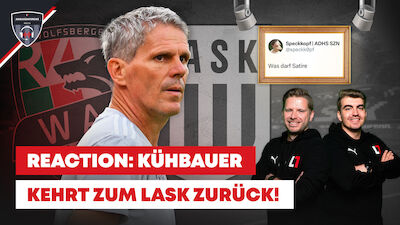 Kühbauer zum LASK: Was darf Satire?