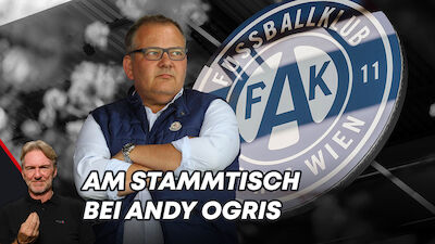 Am Stammtisch bei Andy Ogris: Peter Klöbl