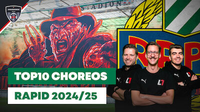 Ranking: Die besten Rapid-Choreos 2024/25