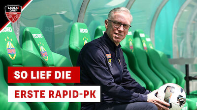 Stöger legt los: So war seine erste Rapid-PK
