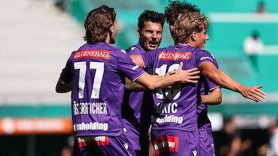 Highlights: Hosiner entscheidet kleines Wiener Derby im Alleingang