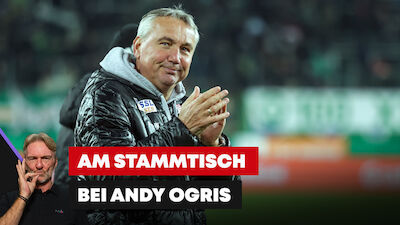 Am Stammtisch bei Andy Ogris: Peter Pacult