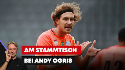 Am Stammtisch bei Andy Ogris: David Cancola