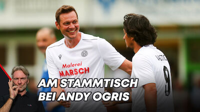 Am Stammtisch bei Andy Ogris: Roman Kienast