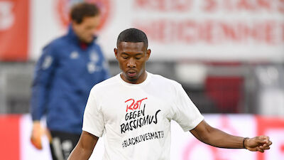 Alaba: Starkes Statement für Black Lives Matter