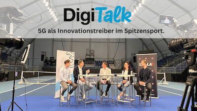 Drei Digi-Talk: 5G als Innovationstreiber im Spitzensport