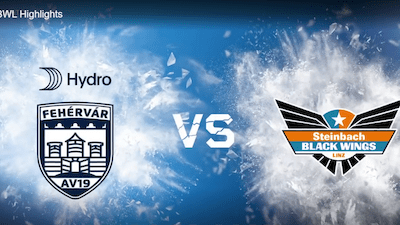 Highlights: Black Wings verlieren zum Auftakt knapp gegen Fehervar
