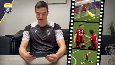 Florian Prirsch als Fußball-Kommentator