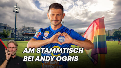 Am Stammtisch bei Andy Ogris: Mirnes Becirovic