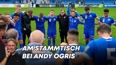 Am Stammtisch bei Andy Ogris: Andreas Zinkel