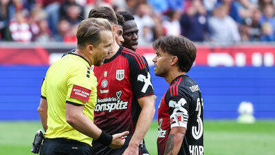 Gelb-Rot-Ärger beim LASK