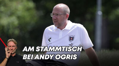 Am Stammtisch bei Andy Ogris: Günter Kreissl