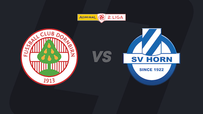 FC Dornbirn - SV Horn