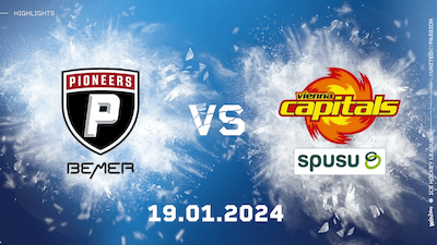 Highlights: Capitals verlieren Overtime-Krimi gegen Pioneers