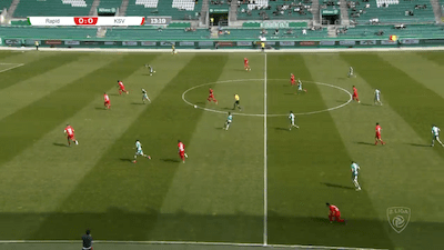 Highlights: Kapfenberg bestätigt gegen Rapid II Topform