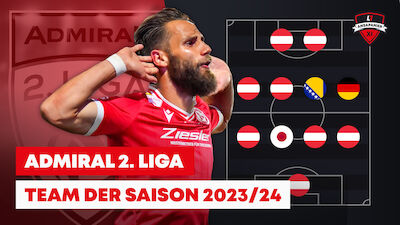 2. Liga: Das Team der Saison 2023/24