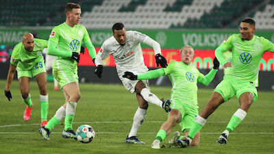 Highlights: VfL Wolfsburg - Borussia Mönchengladbach