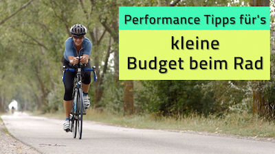HOT: Performance-Tipps fürs kleine Budget beim Rad