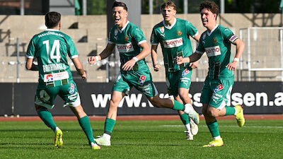 Highlights: 34-Sekunden-Blitztor leitet Rapid-II-Schützenfest ein