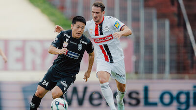 Highlights: Admira kommt in Unterzahl zweimal zurück!