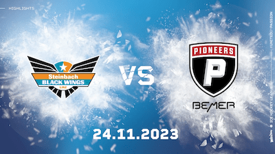 Highlights: Black Wings Linz fahren über Pioneers drüber