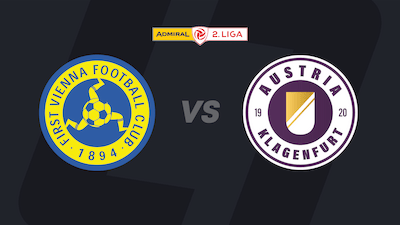 First Vienna FC 1894 - SK Austria Klagenfurt