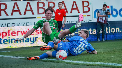Highlights: Lustenau biegt Amstetten dank Lucky Punch