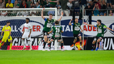 Highlights: Havenaar und Grosse schießen Ried auf Platz eins