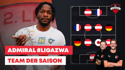 Das LAOLA1-Team der LigaZwa-Saison 2024/25