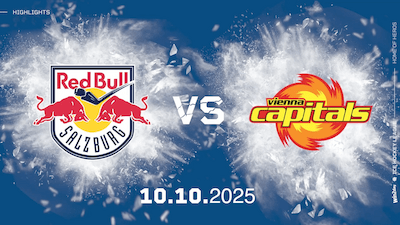 Highlights: Salzburg beendet Durststrecke gegen Capitals