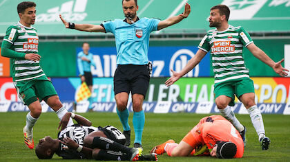 Bundesliga Zehn Grazer Erkampfen Punkt Bei Rapid Wien Fussball