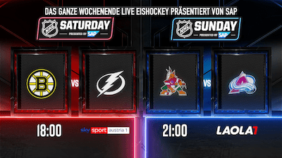 NHL LIVE bei LAOLA1: Arizona Coyotes - Colorado Avalanche
