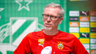 Stöger startet, Ziel wartet: "Fünfter Platz reicht nicht"