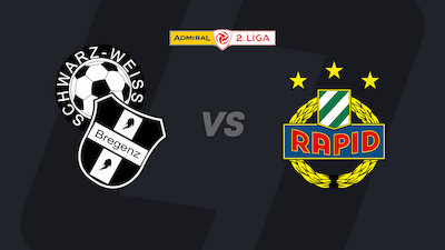 Schwarz-Weiß Bregenz - SK Rapid Wien II