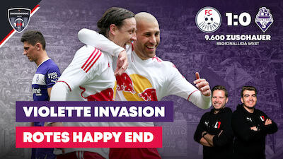 Als Tradition die Red Bull Arena violett färbte