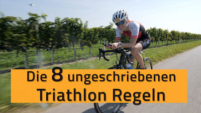 HOT: Die 8 ungeschriebenen Triathlon-Regeln