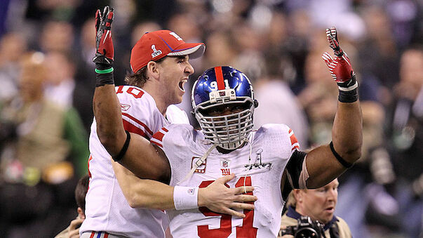 Giants gewinnen Super Bowl XLVI