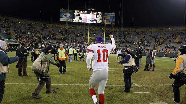 New York Giants werfen den Titelverteidiger raus