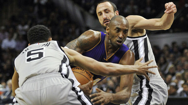 Kobe fehlen 9 Punkte auf Jordan