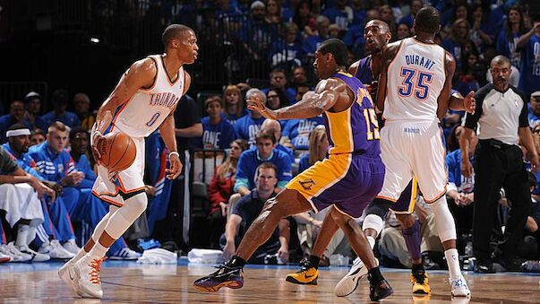 Lakers gegen Thunder ohne Chance