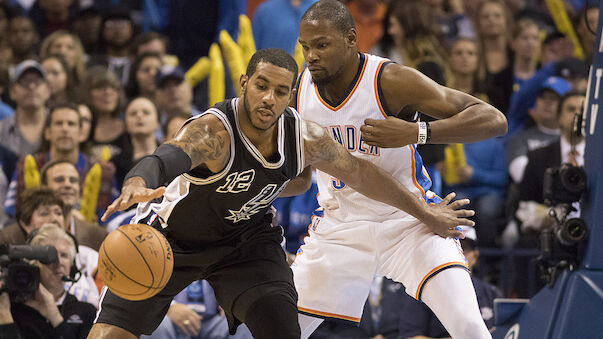 NBA: Thunder ringen Spurs nieder