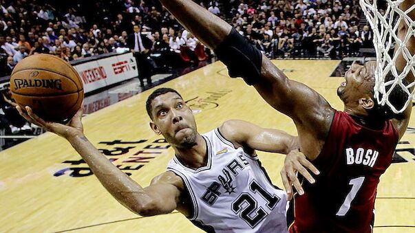 Kurioses 1. NBA-Finale an Spurs 