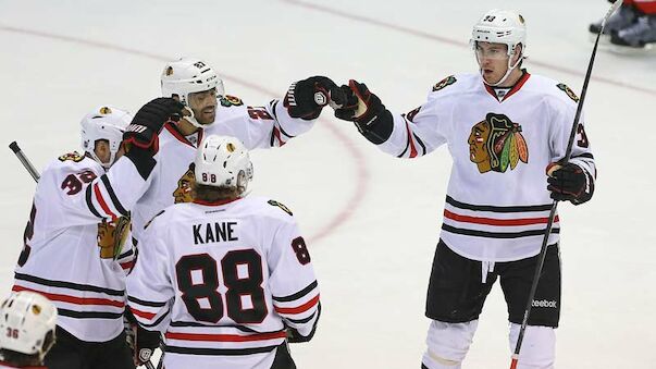 Blackhawks demütigen Red Wings