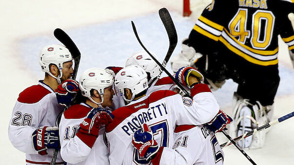 Die Canadiens gewinnen Spiel 7 gegen die Bruins