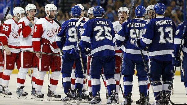 Bolts werfen Red Wings hinaus