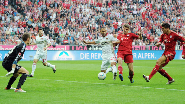 Bayern besiegt Leverkusen klar