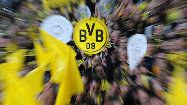 BVB-Wappen in der Allianz-Arena